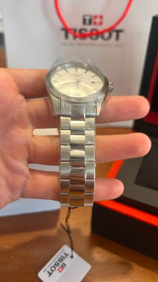 Tissot Gentleman 40mm Esfera Blanco Limpio