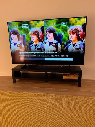 Mueble TV Ikea Negro
