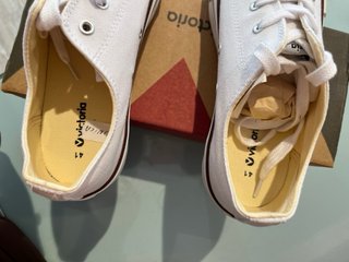 Zapatillas Victoria plataforma blancas