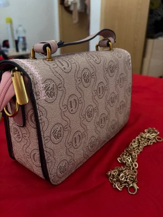 Bolso Rosa con Decoración de Unicorno