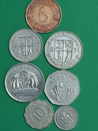 Monedas Islas Mauricio