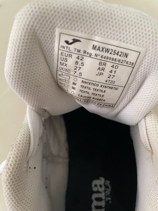 Zapatillas Fútbol Sala Joma Máxima Talla 42