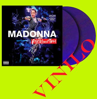 Madonna - Rebel Heart Tour - Vinilo Violeta Marmol