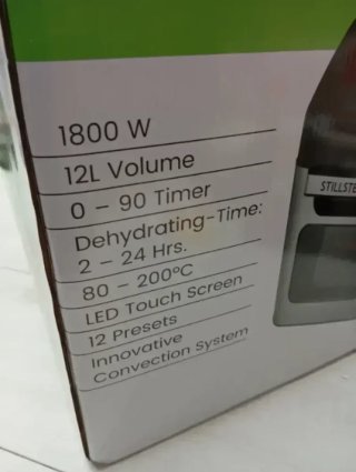Freidora de aire Stillstern de 12 l