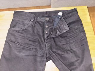 Pantalones Pepe Jeans Negros con Cremallera