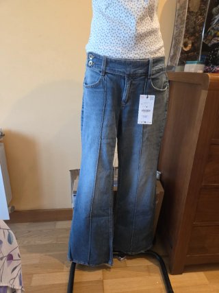 Pantalón vaquero Zara cintura baja
