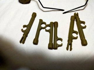 Piezas para auriculares tácticos