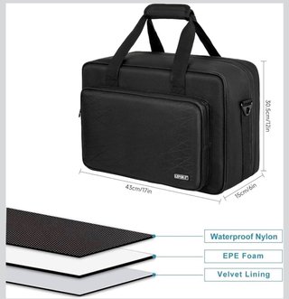 Estuche Negro para PS5/PS4: Mandos, Auriculares...
