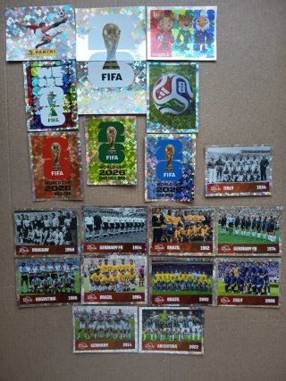 Colección Cromos Especiales Mundial 2026