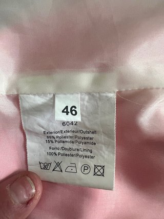 Chaqueta Muria Villalonga Talla M Rosa