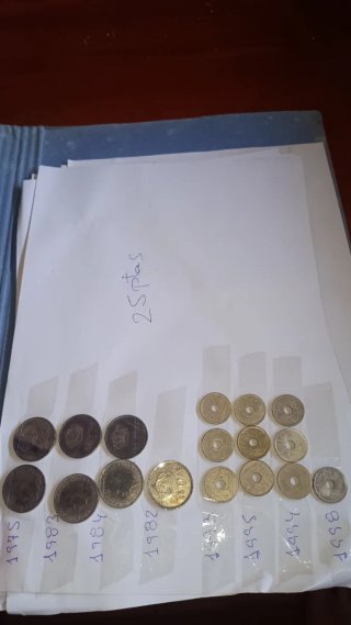 Monedas Pesetas 1990-1998