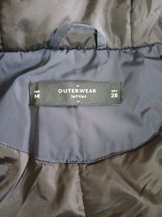Chaquetón azul mujer