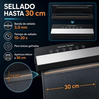 SIN ABRIR 5 en 1 Envasadora al Vacío + 10 Bolsas