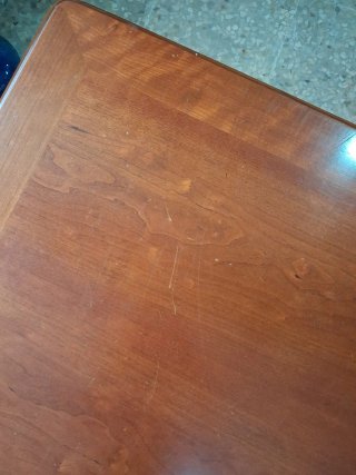 Mesa de centro de madera maciza