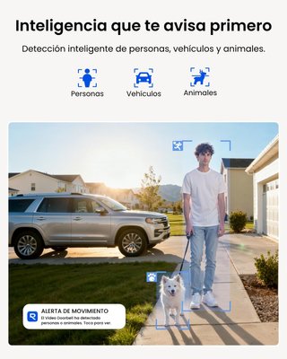 Videoportero Reolink de 5 MP con PoE y timbre