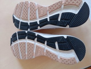 Zapatillas Run Active Gris y Rosa