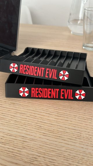Soporte para juegos Play Resident Evil