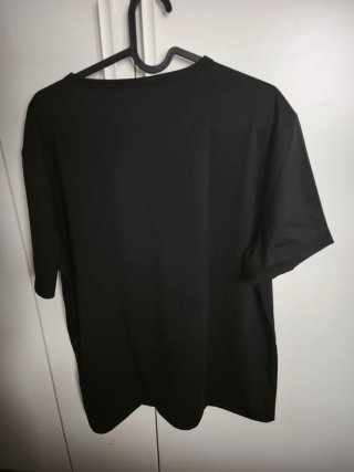 Camiseta negra chico con logo