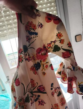 Vestido Flamenco Volantes Flores