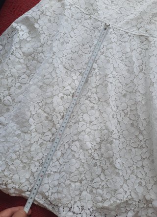 Vestido encaje blanco Cinque talla 32