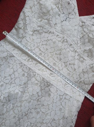 Vestido encaje blanco Cinque talla 32