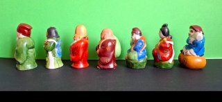 Lote 7 Figuras Porcelana China
