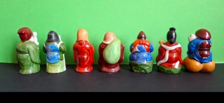 Lote 7 Figuras Porcelana China