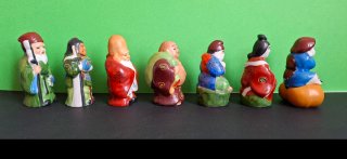 Lote 7 Figuras Porcelana China