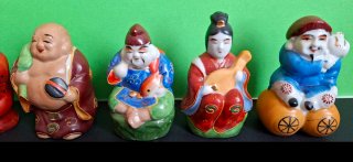 Lote 7 Figuras Porcelana China