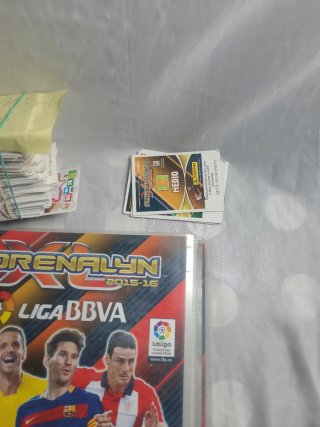 Álbum Cromos Fútbol Adrenalyn 2015-16