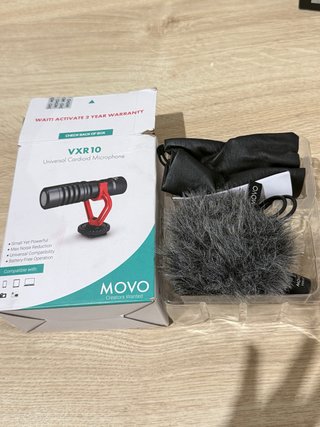 Micrófono Movo VXR10 Universal Cardioid