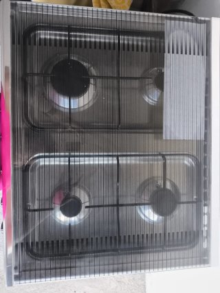 Cocina de gas con horno eléctrico