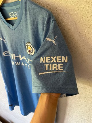 Camiseta Manchester City 21/22 Puma Azul