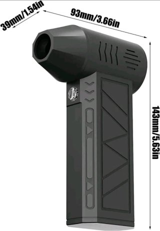 Mini Ventilatore Soffiatore Potente Turbo 13000rpm