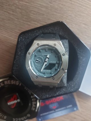 Reloj G-Shock Casio Oak Mod Black grey
