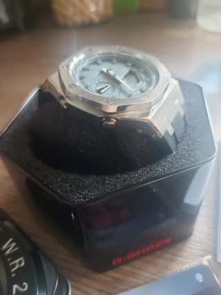Reloj G-Shock Casio Oak Mod Black grey