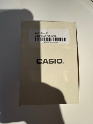 Reloj Casio Dorado Digital