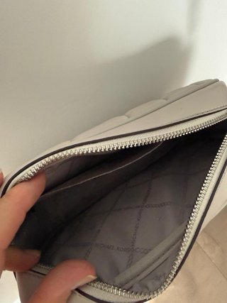 Bolso Michael Kors Gris Piel Granulada