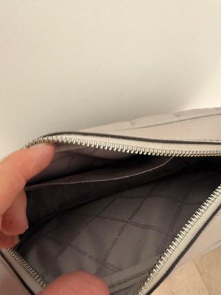Bolso Michael Kors Gris Piel Granulada