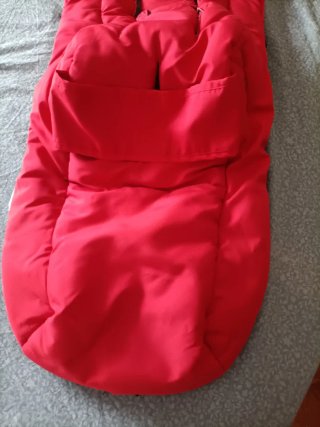 Saco Bugaboo Rojo Invierno