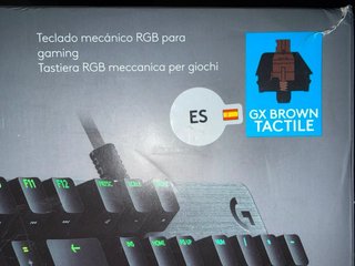 Teclado Gamer Mecánico Logitech G G512 RGB