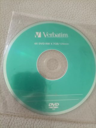 DVD-RW Verbatim 4.7GB 120min 4x