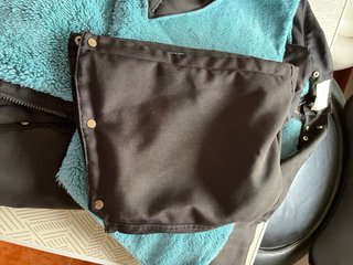 Abrigo premamá y porteo Wombat&Co negro