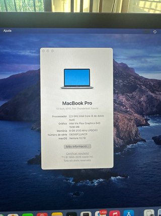 MacBook Pro 13 2017