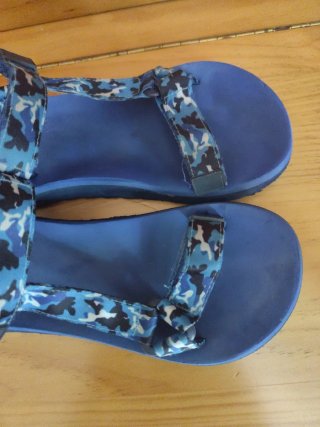 Sandalias Niño/a Talla 36 Azul/Multicolor