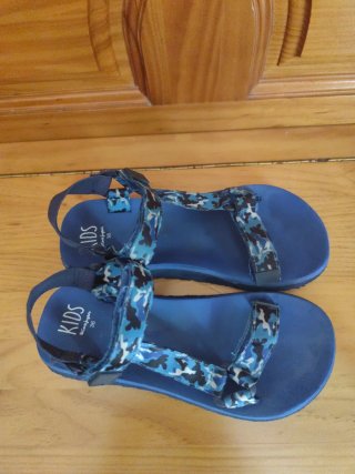 Sandalias Niño/a Talla 36 Azul/Multicolor