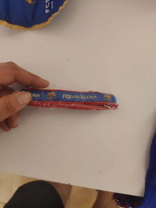Bufanda y llavero F.C. Barcelona
