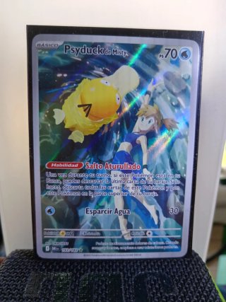 Carta Pokémon Psyduck de Misty
