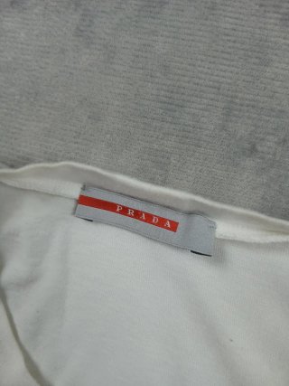 Prada Sport Maglia Manica Lunga Patchwork XS