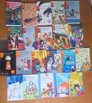 VENDO LIBROS DEL BARCO DE VAPOR